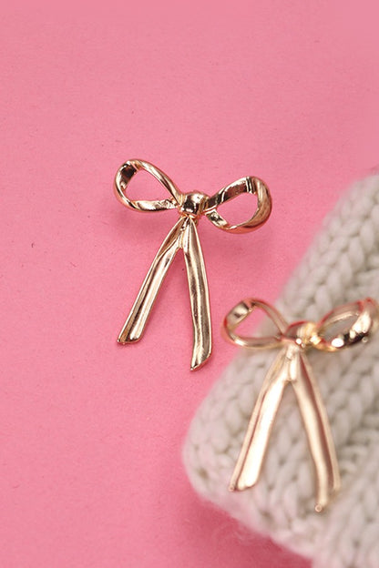 kenzie bow earrings