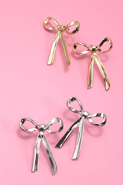 kenzie bow earrings