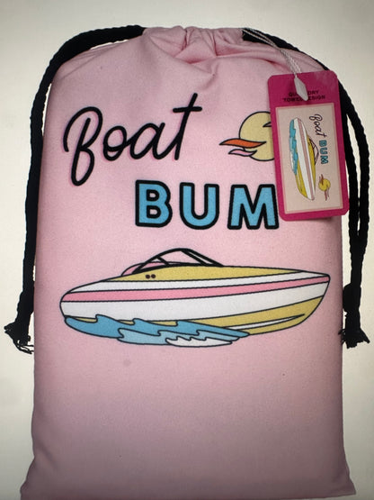 boat bum quick dry towel