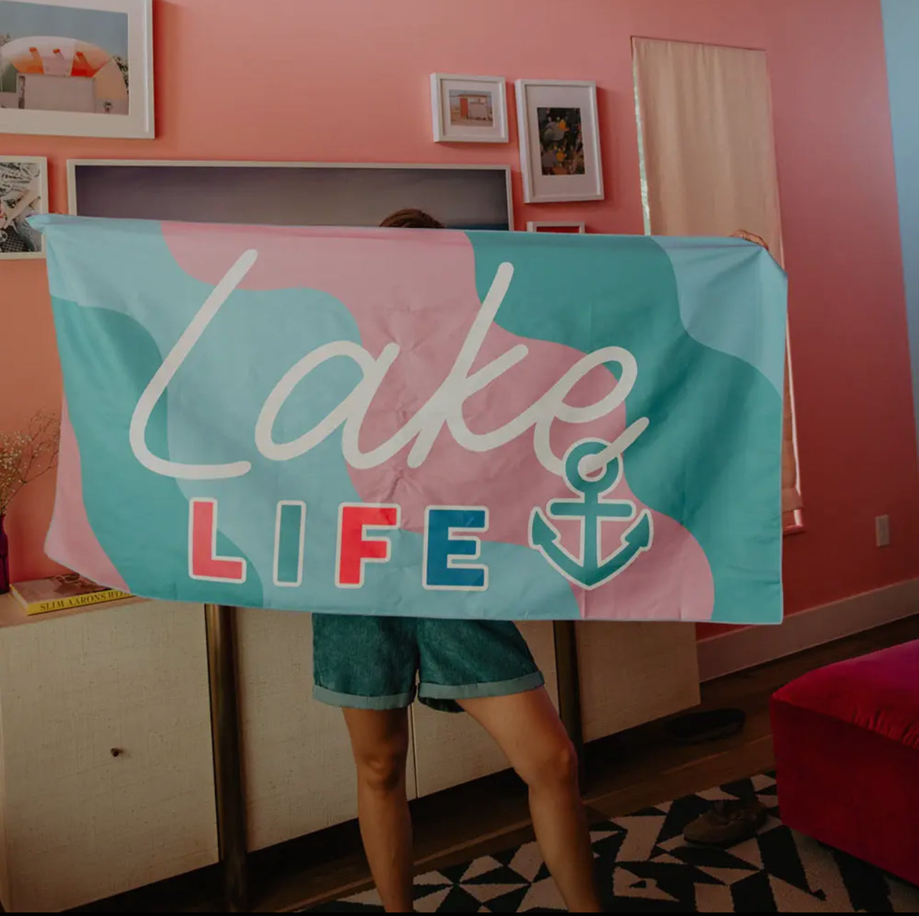 lake life quick dry towel