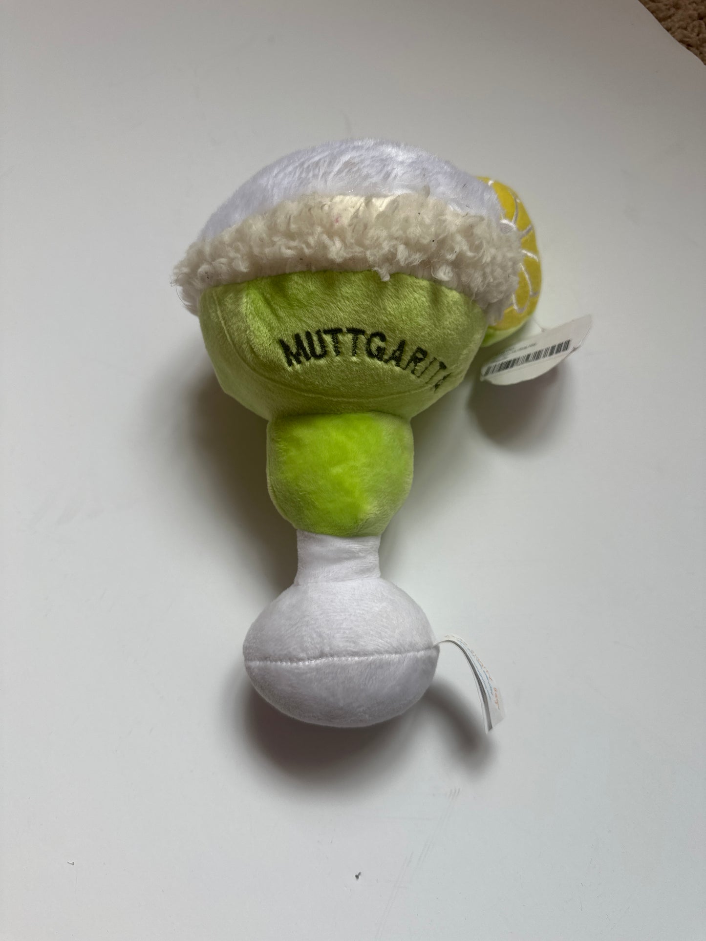 muttgarita dog toy