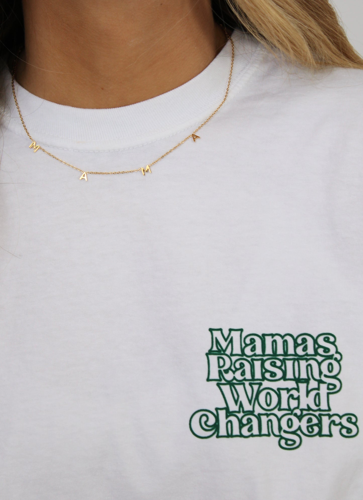 golden mama necklace