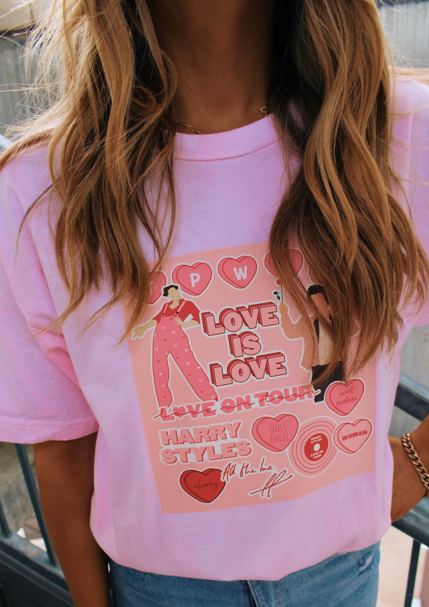 love is love harry styles t-shirt