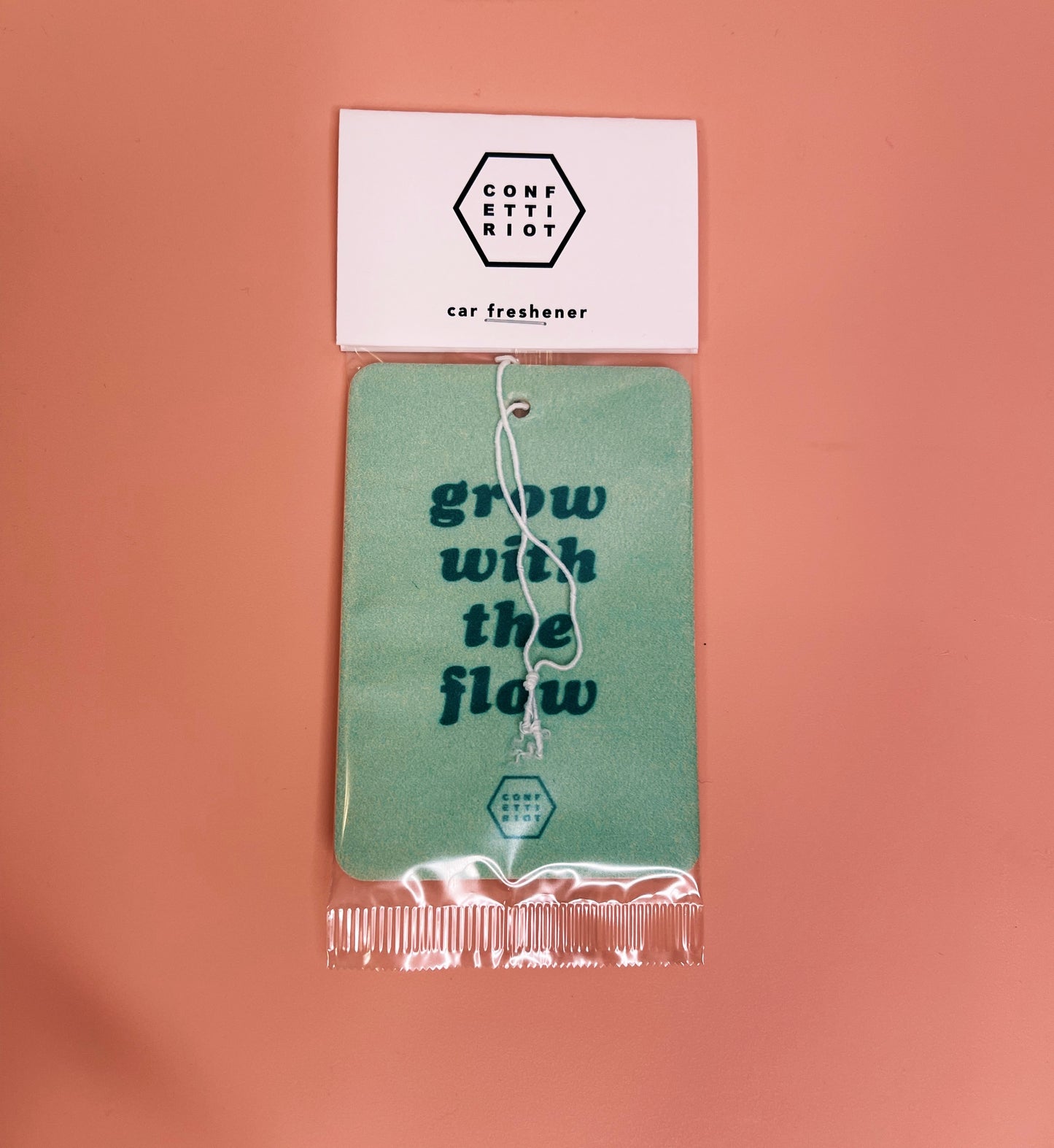 grow with the flow car freshener