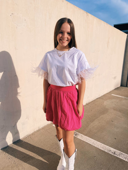 bubblegum pop skirt
